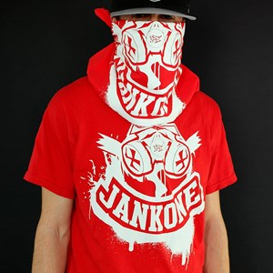 Zeige Details für JankOne "Maske 2015" Shirt (rot) Bild von JankOne "Maske 2015" Shirt (rot)