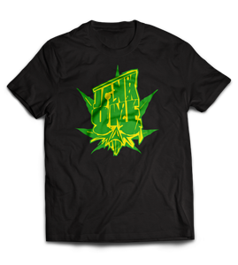 Bild von JANKONE WEEDSKULL - SHIRT (schwarz)