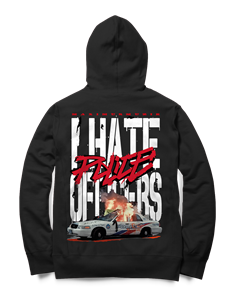Zeige Details für I HATE - HOODIE (schwarz) Bild von I HATE - HOODIE (schwarz)