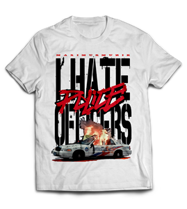 Zeige Details für I HATE - SHIRT (weiß) Bild von I HATE - SHIRT (weiß)