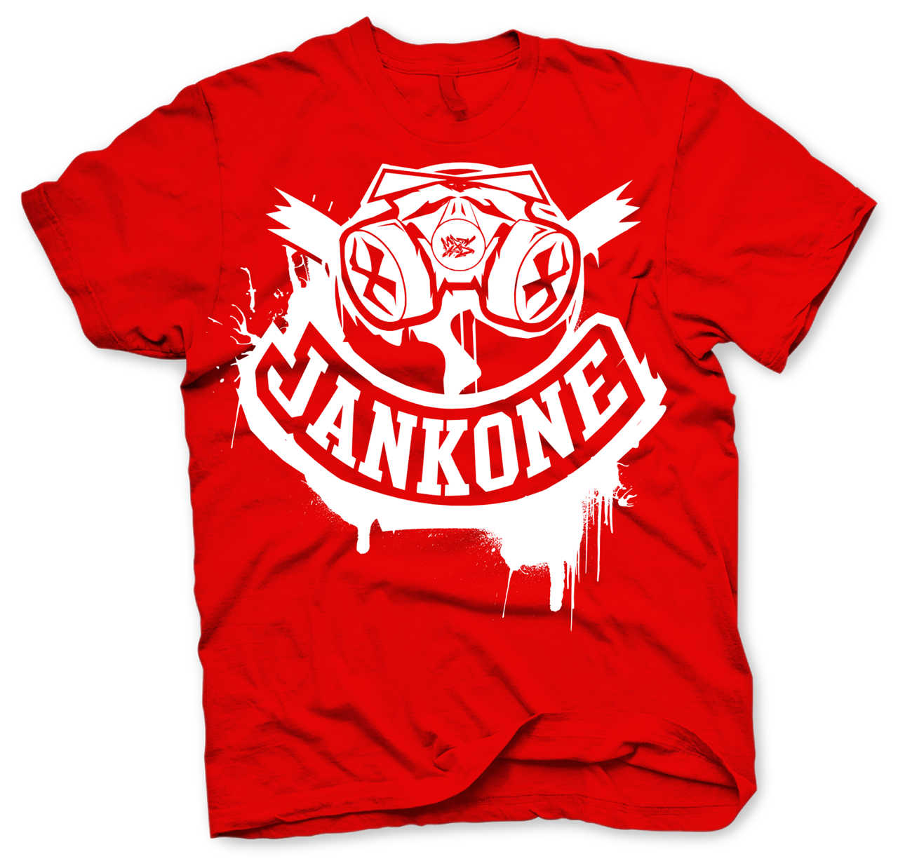 Bild von JankOne "Maske 2015" Shirt (rot)