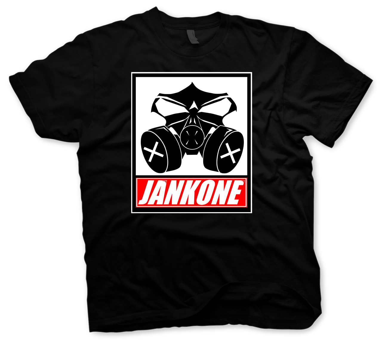 Bild von JankOne "Maske" Shirt (schwarz)