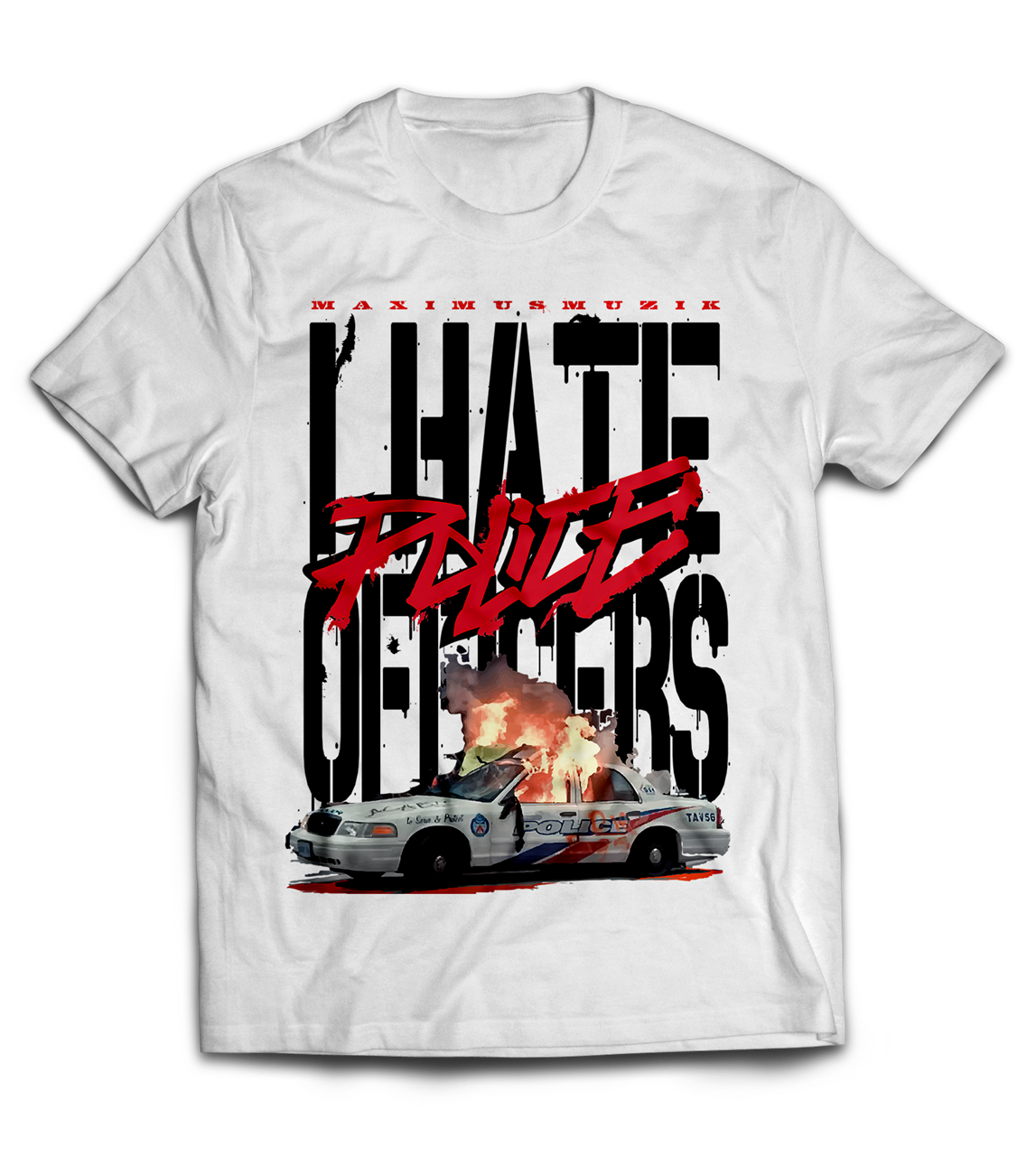 Bild von I HATE - SHIRT (weiß)